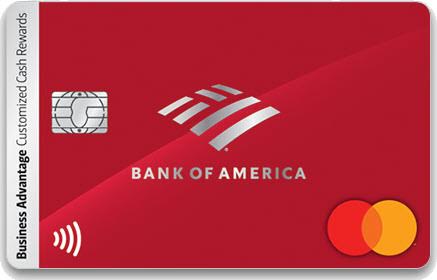 Bank of America® Business Advantage Customized Cash Rewards Mastercard® credit card